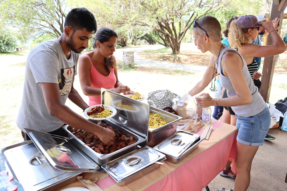 pique-nique Rougail Saucisses Zembrocal