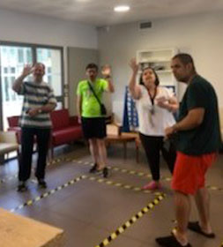 Les résidents heureux de cette initiative !