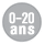 De 0 à 20 ans