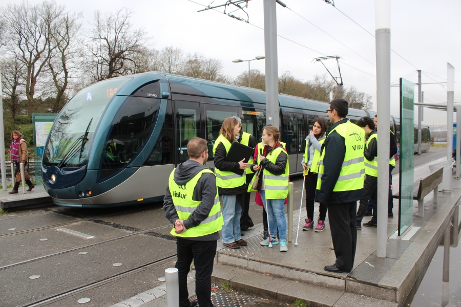 Une convention de partenariat avec Keolis pour l'accessibilité des transports en commun