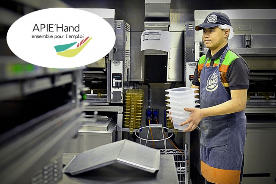 Emploi : bouchées doubles sur la plate-forme APIE'hand