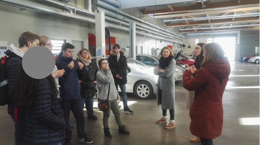 Des visites en entreprises pour préparer l'avenir