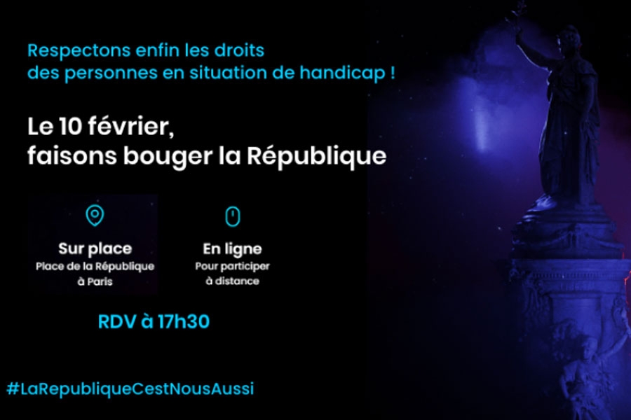 20 ans de la loi Handicap : un non anniversaire ! Le 10 février 2025 « Faisons bouger la république » | Association APF France handicap