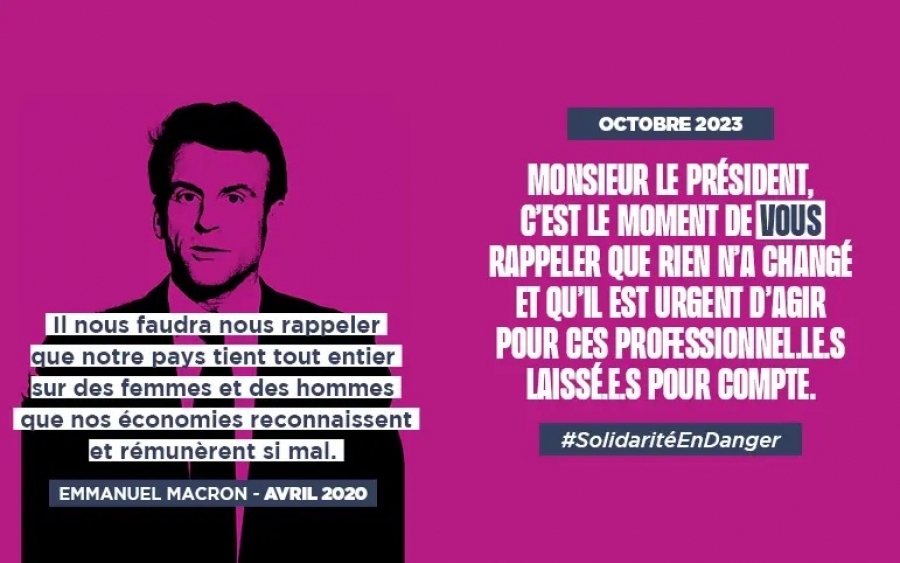 #SolidariteEnDanger, nous lançons un cri d'alerte